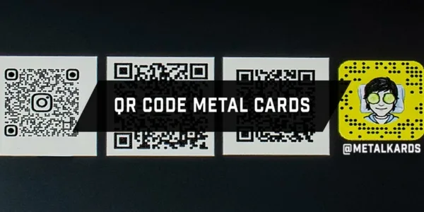 Stainless Metal Card Free Qr Codes