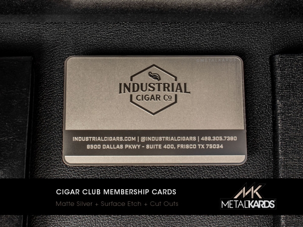 Cigar Club Membership Card