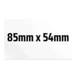 Credit Card Size (Eu Standard)