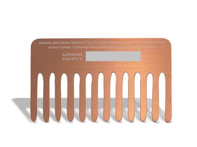 Examples Etched Copper Metal Cards 02Sm