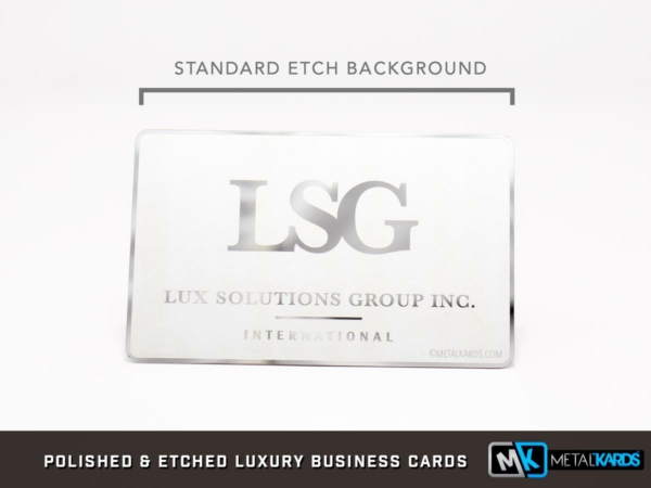 Luxury Metal Business Cards Options